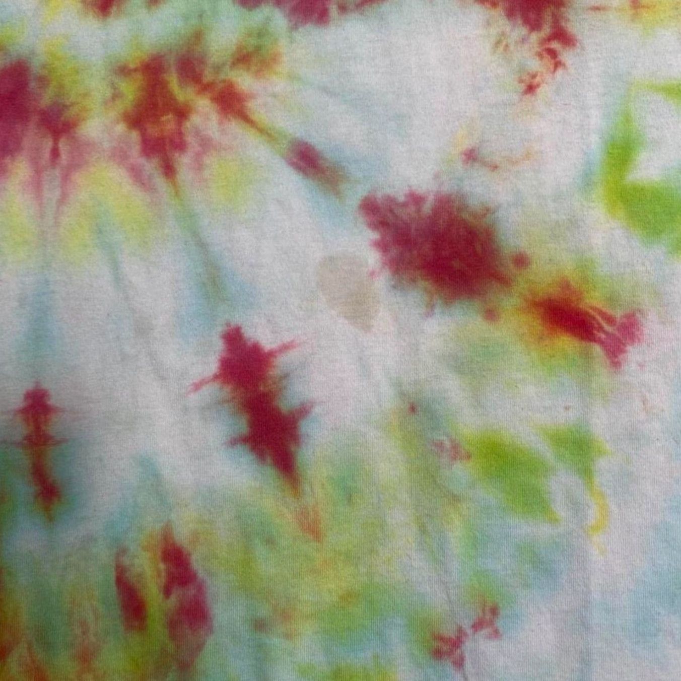 Hanes Hanes Hillmen Football College Graphic Tie Dye T-Shirt Large Mens Vintage Multicolour Logo Front Size US L / EU 52-54 / 3 - 4 Thumbnail
