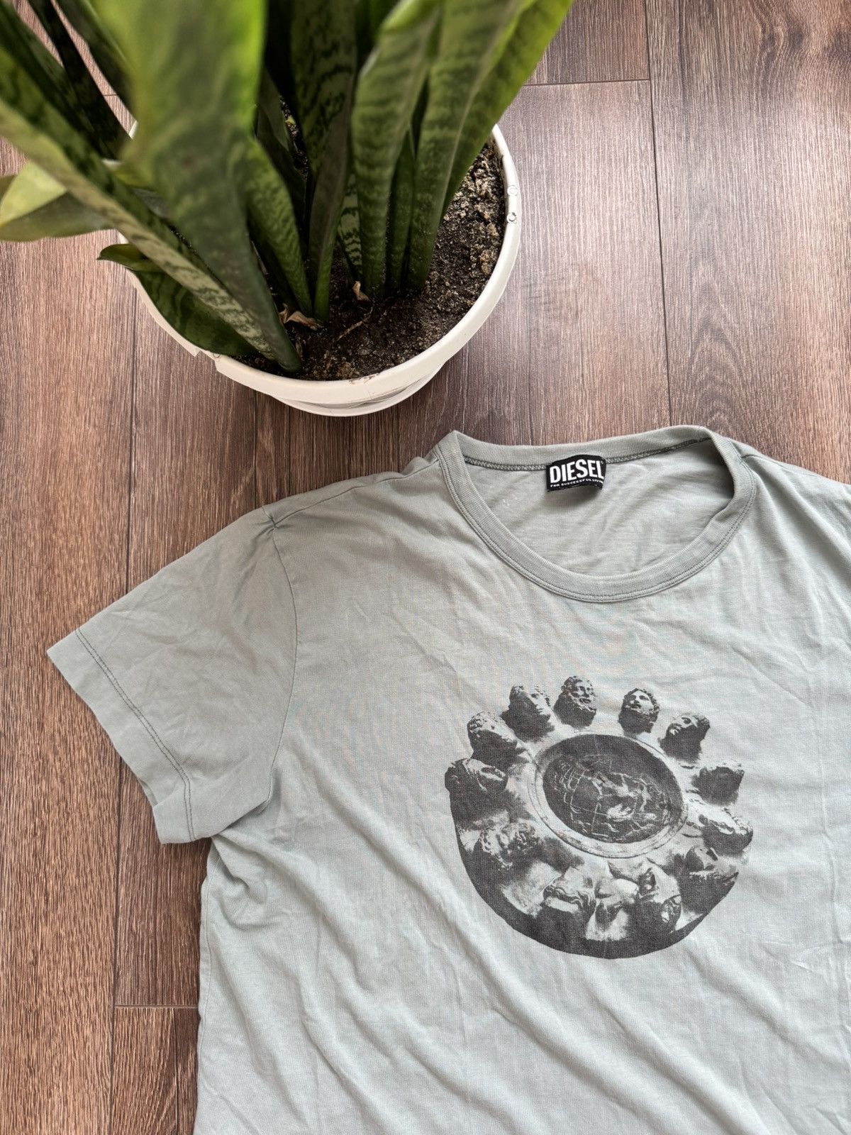 Diesel Diesel Big logo short sleeve men’s L mint colour t shirt Size US L / EU 52-54 / 3 - 2 Thumbnail
