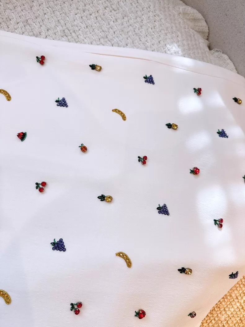 Valentino Valentino Colorful fruit full of diamond dress Size XS / US 0-2 / IT 36-38 - 3 Thumbnail