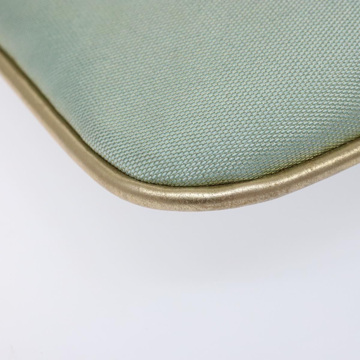 Gucci GUCCI Sherry Line Shoulder Bag Canvas Light Blue Gold 005 Size ONE SIZE - 11 Thumbnail