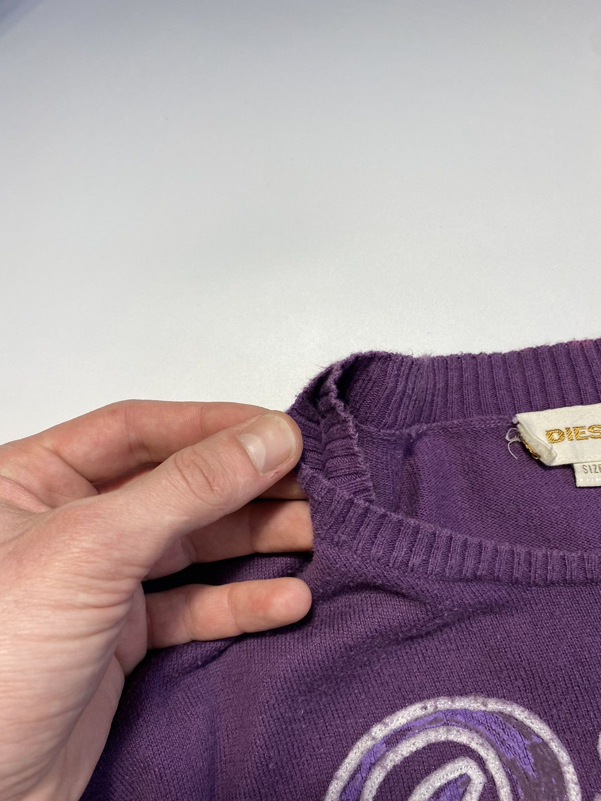 Diesel × Vintage Vintage Diesel big logo long sleeve jumper sweatshirt Size US M / EU 48-50 / 2 - 11 Thumbnail