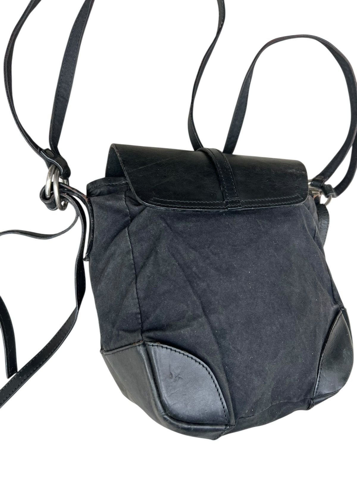 Leather × Yohji Yamamoto 2004 Yohji Yamamoto Y’s Leather Bag Size ONE SIZE - 9 Thumbnail