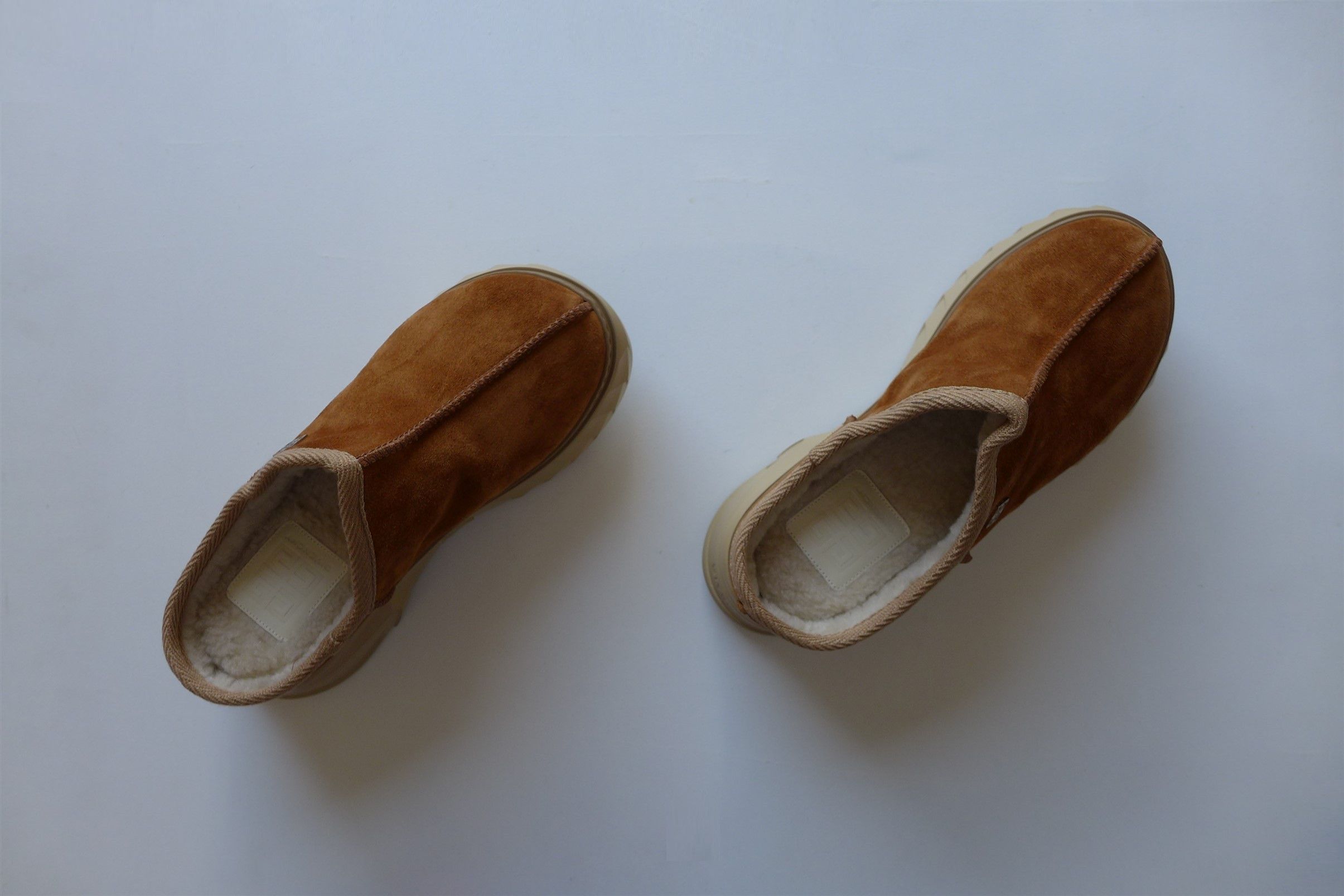Givenchy Givenchy Marshmallow Slippers - Brown Calf Suede Size US 10 / EU 43 - 4 Thumbnail
