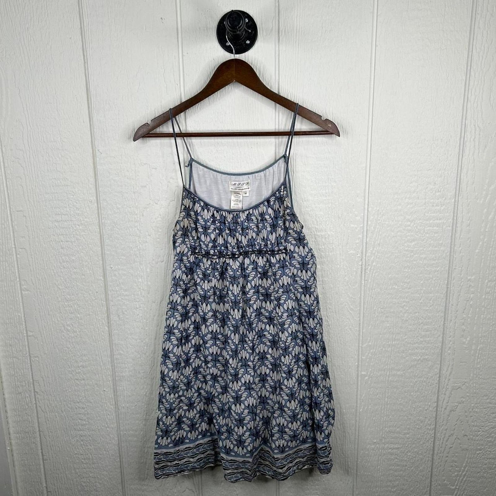 Other Y2K Blue Floral Flowy Specialty Products Dress Medium Size M / US 6-8 / IT 42-44 - 1 Thumbnail