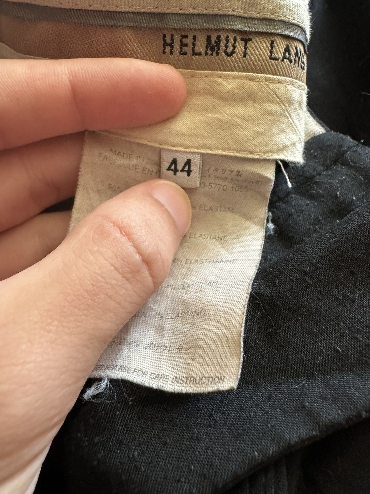 Helmut Lang Vintage 2000s Helmut Lang Straight Wool Suit Pants Size 30" / US 8 / IT 44 - 12 Thumbnail