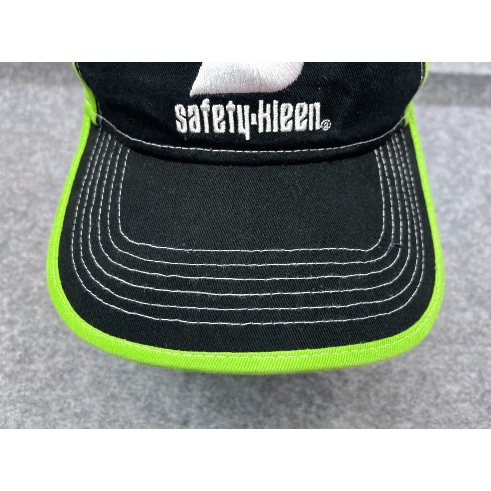 Vintage Gorman Foy Safety Kleen 50 Years Hat Cap Strap Back Adult One Size Black Green Cotton Baseball Cap Men Size ONE SIZE - 3 Thumbnail