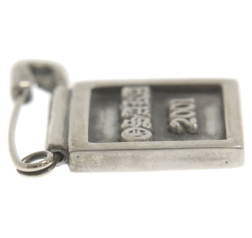 Chrome Hearts SAFETY PIN FRMD Osaka Limited Frame Pin Badge Silver Size ONE SIZE - 4 Thumbnail