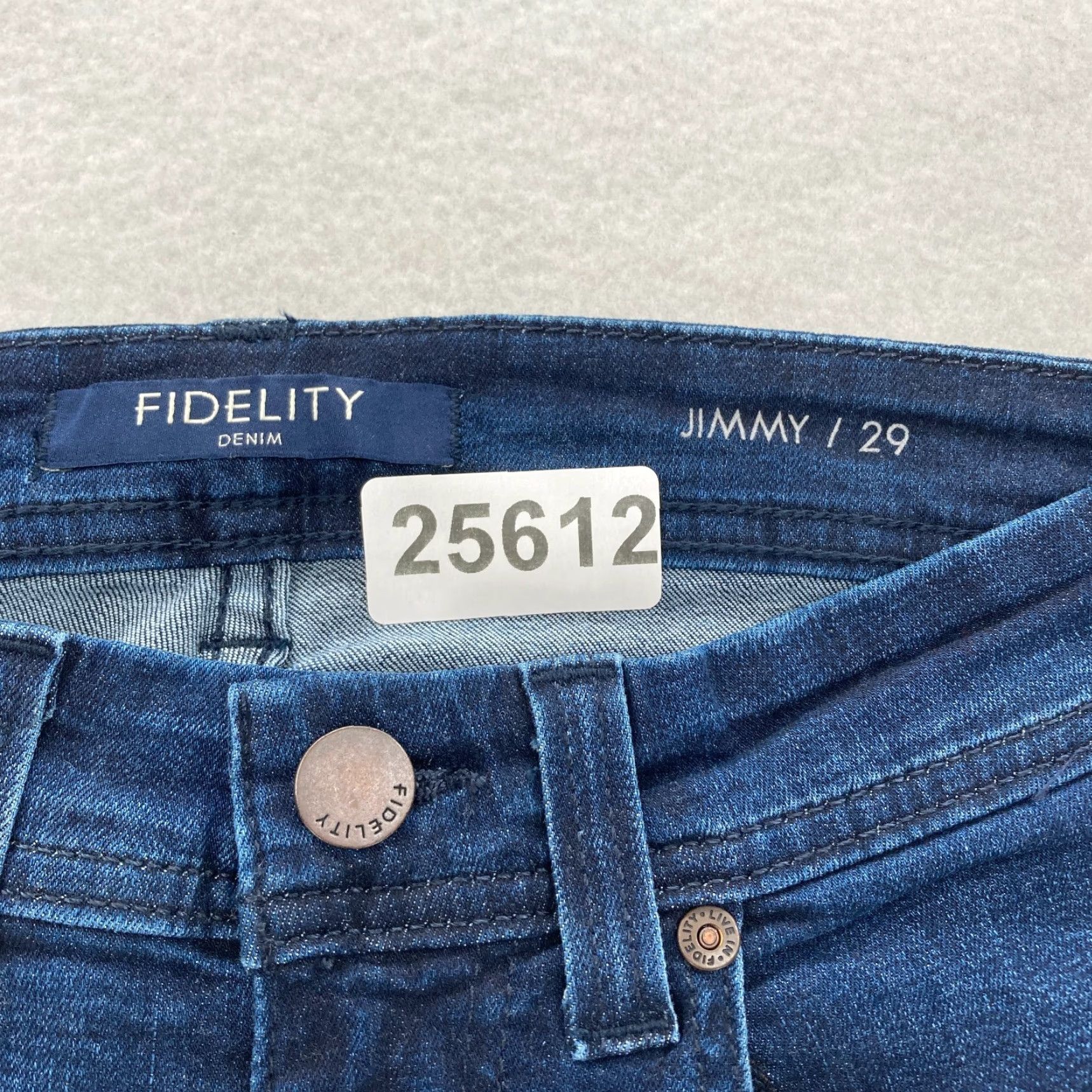 Vintage Fidelity Denim Jimmy Jeans Mens 29x34 Slim Straight Akira Blue Stretch Denim NWT Denim Jeans Mens 29x34 Slim Straight Akira Blue Stretch NWT Size US 29 - 4 Thumbnail