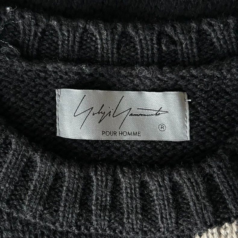 Yohji Yamamoto Yohji Yamamoto Yohji Yamamoto Skeleton Knit Sweater Size US M / EU 48-50 / 2 - 4 Thumbnail