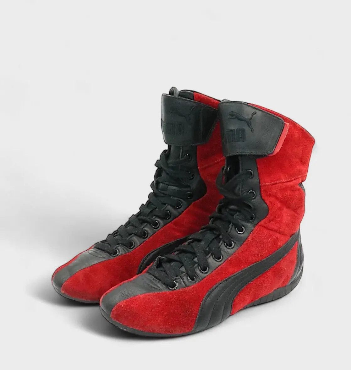 Puma Puma 00s archival Puma moto boxing high-yop sneakers Size US 8 / IT 38 - 1 Thumbnail