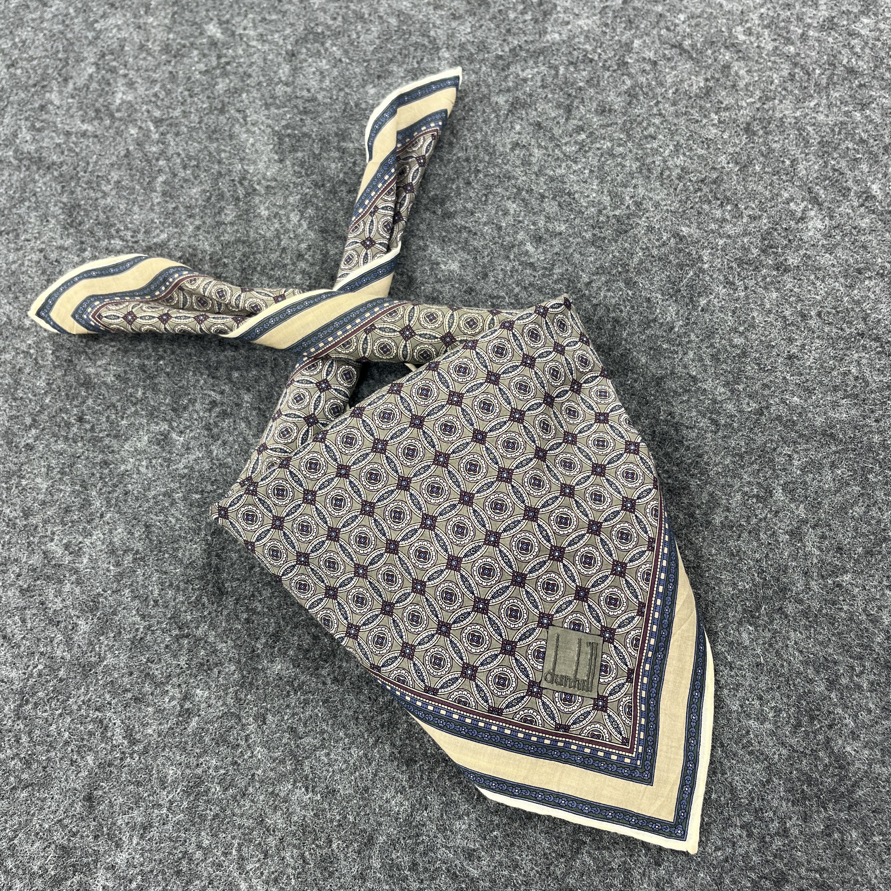 Alfred Dunhill Alfred Dunhill Handkerchief / Bandana / Neckerchief B176 Size ONE SIZE - 2 Thumbnail
