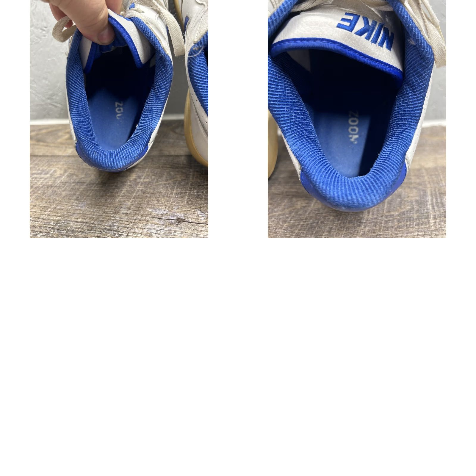 Nike Nike Air Zoom GT Sneaker Men 13 White Blue 2005 311191-141 Nike Air 2005 Casual Activewear Basketball Shoes Size US 13 / EU 46 - 8 Thumbnail