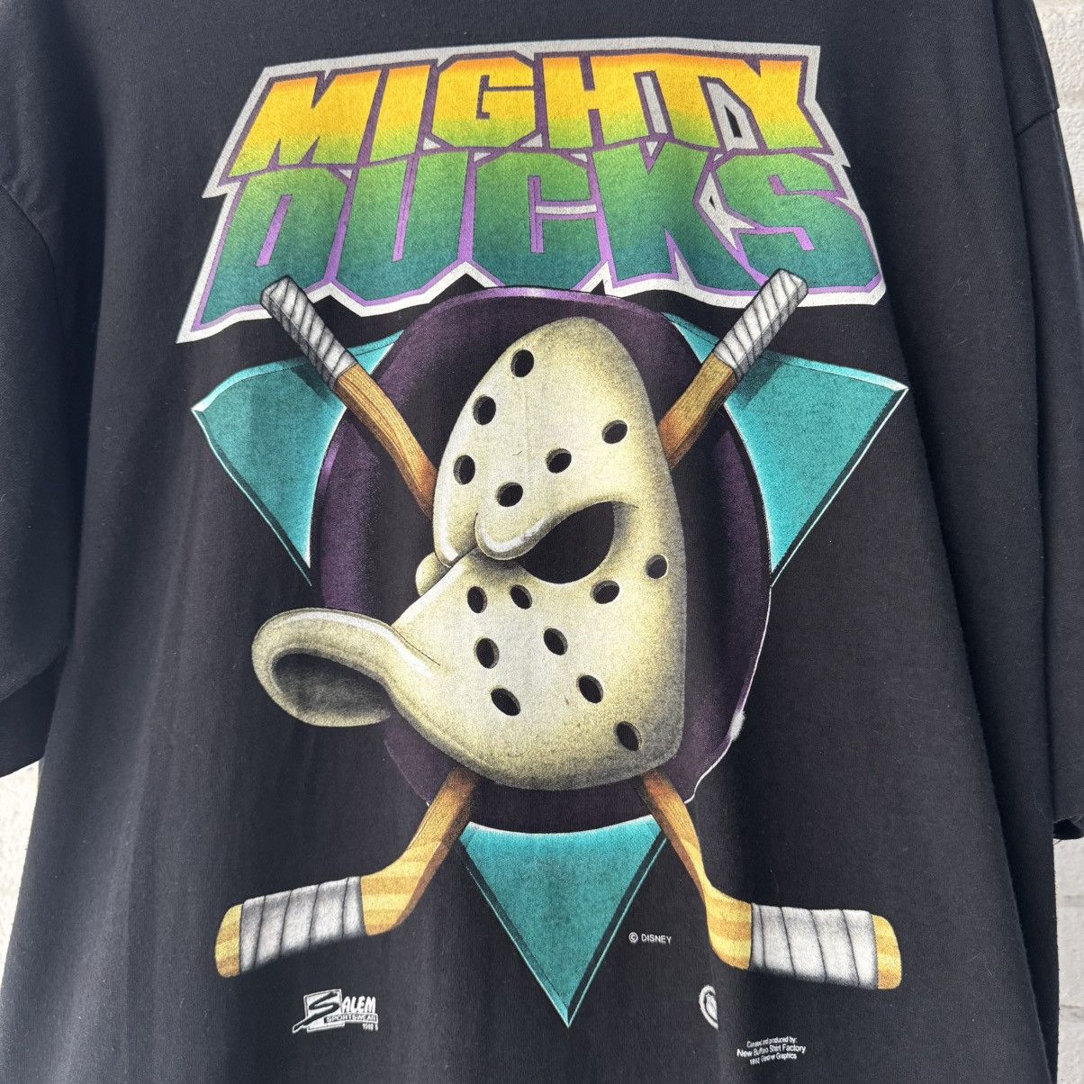 Vintage 90’s Mighty Ducks Tee Size US XXL / EU 58 / 5 - 3 Thumbnail