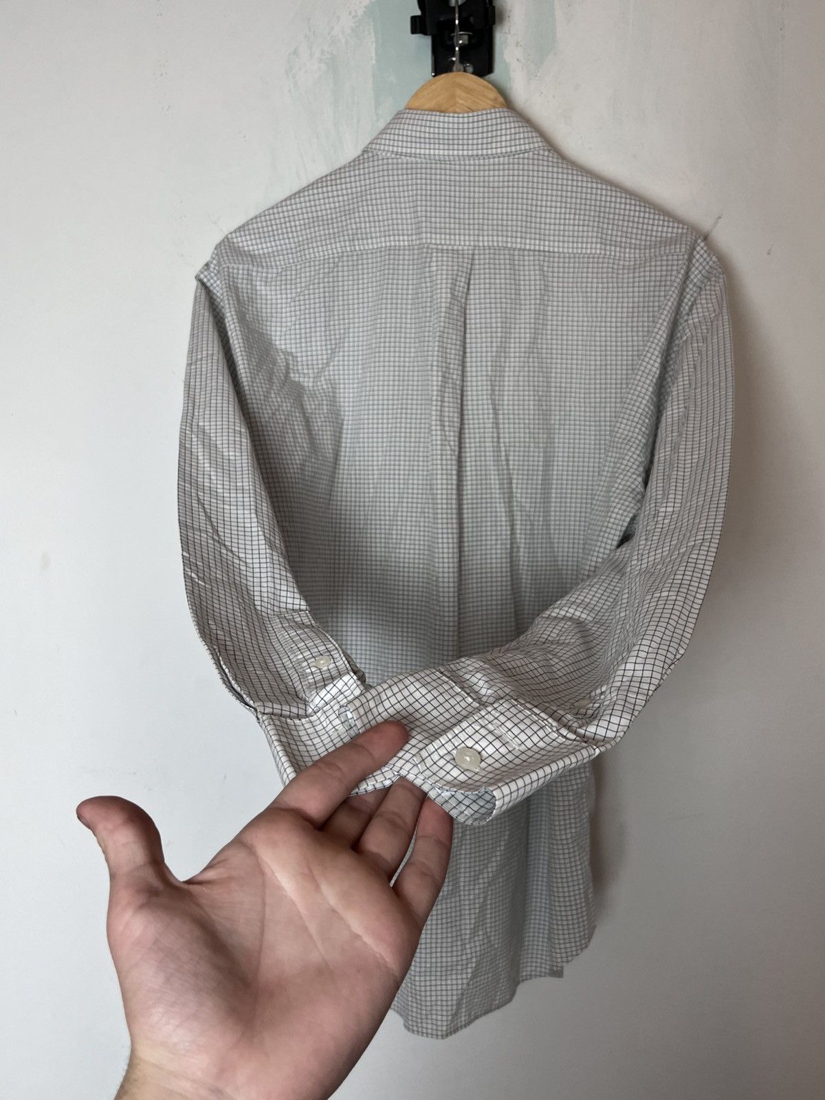 Yves Saint Laurent 🔥90's YSL Old Money Checkered Boxy Summer Shirt Y2K Size US L / EU 52-54 / 3 - 11 Thumbnail