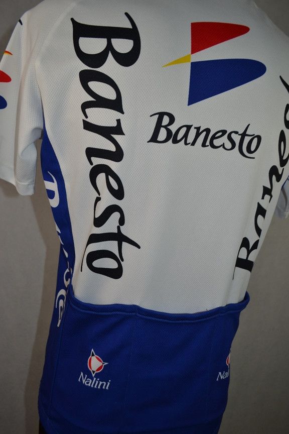 Bicycle × Vintage Banesto Nalini Vintage Cycling Jersey 4 / L Size US L / EU 52-54 / 3 - 3 Thumbnail