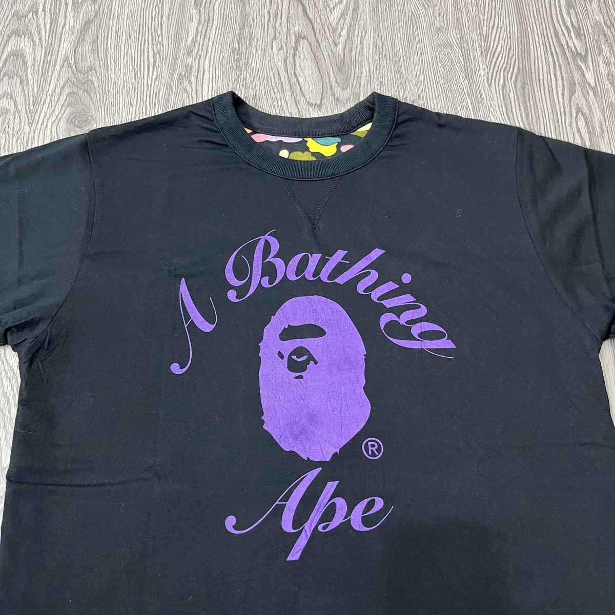Bape Rare A Bathing Ape OG Multi Color Camo Reversible T-shirt Size US M / EU 48-50 / 2 - 12 Thumbnail