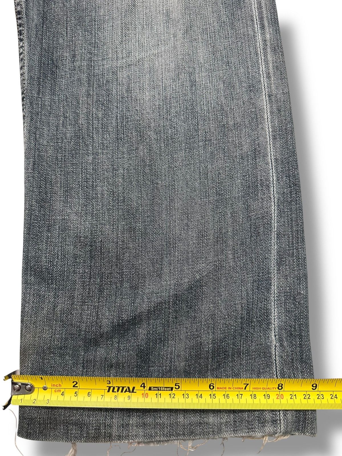 Japanese Brand Villand Vintage Distressed Baggy Loose Style With Faded Wash Size US 31 - 14 Thumbnail