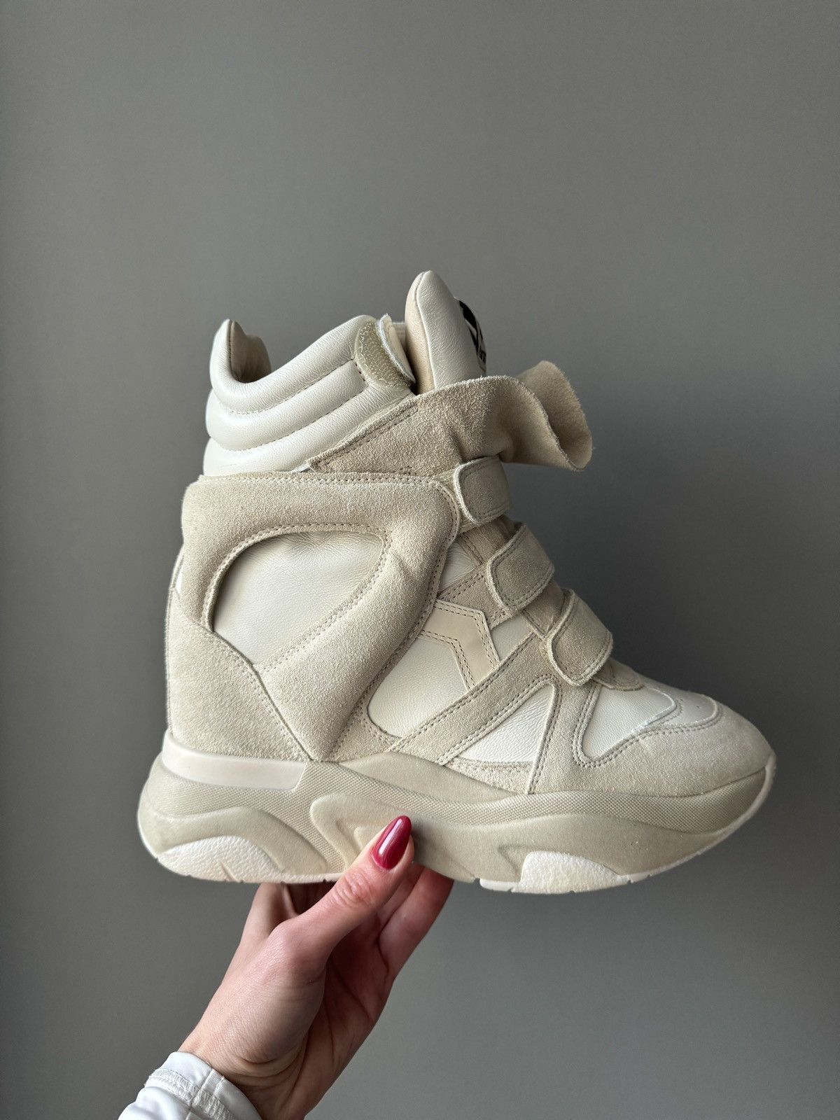 【関税込み】Isabel Marant ベージュ Balskee スニーカー Balskee sneakers Woman silver | ISABEL MARANT Official