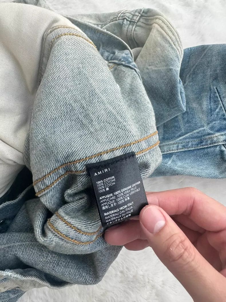 Amiri Amiri MX2 Denim Jacket Size US M / EU 48-50 / 2 - 6 Thumbnail