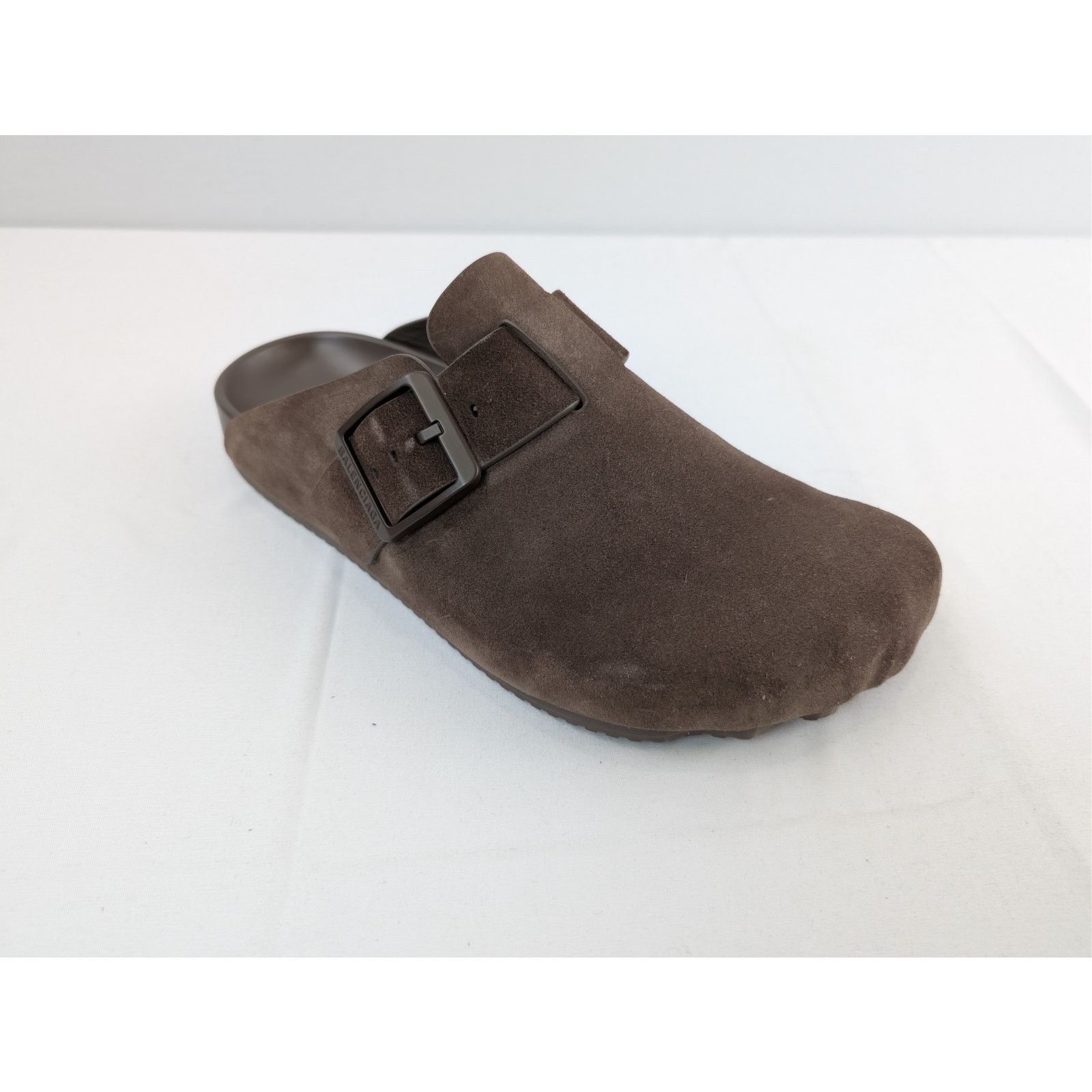 Balenciaga o1rshd1 Q:2 / Sunday Mule Slipper Sandal in Cold Brown 43 Size US 10 / EU 43 - 3 Thumbnail
