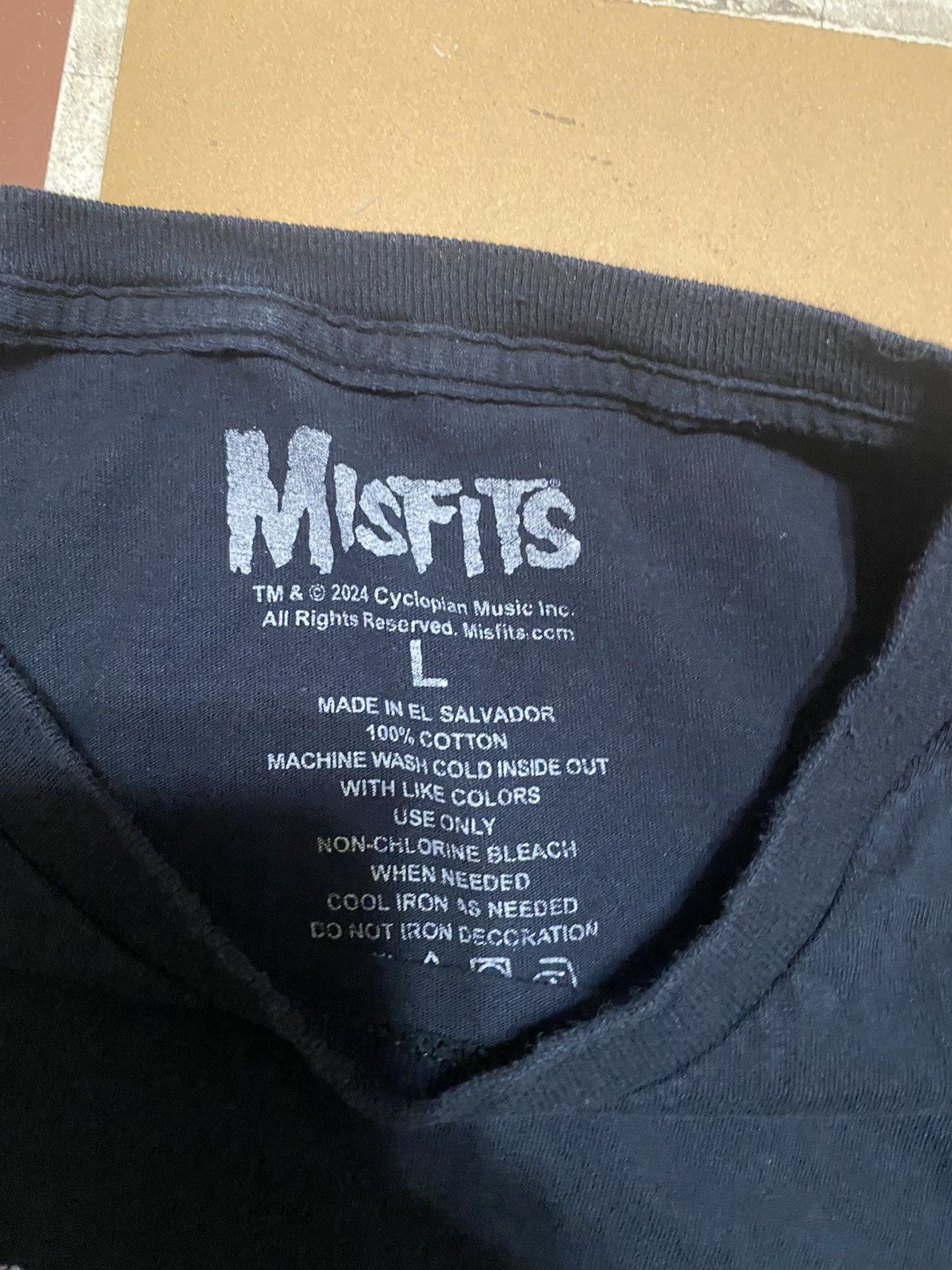 Band Tees × Misfits × Vintage Vintage Misfits Band Tee Size US L / EU 52-54 / 3 - 2 Thumbnail