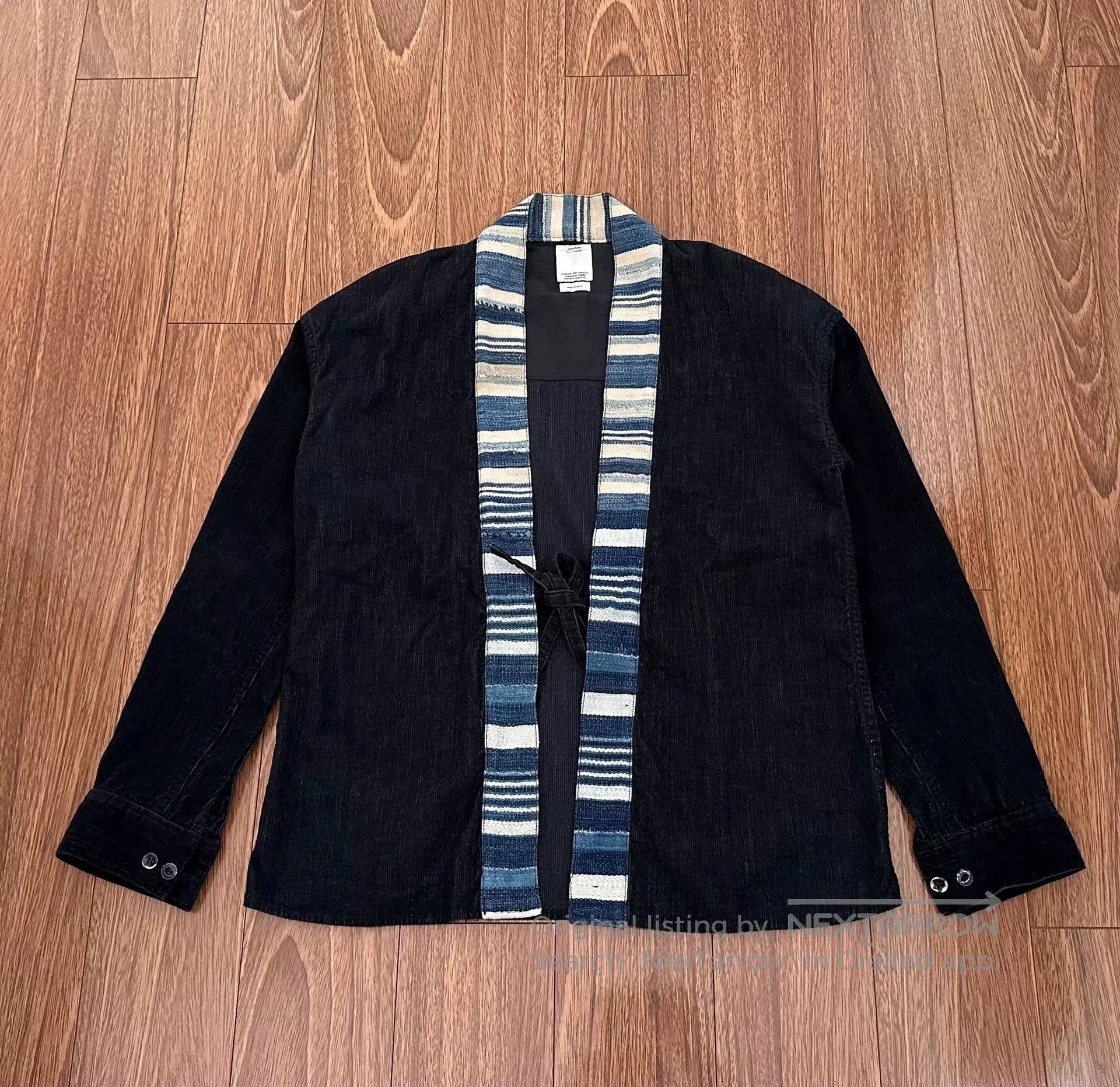 Visvim visvim lhamo shirt in black corduroy. Size US M / EU 48-50 / 2 - 1 Thumbnail