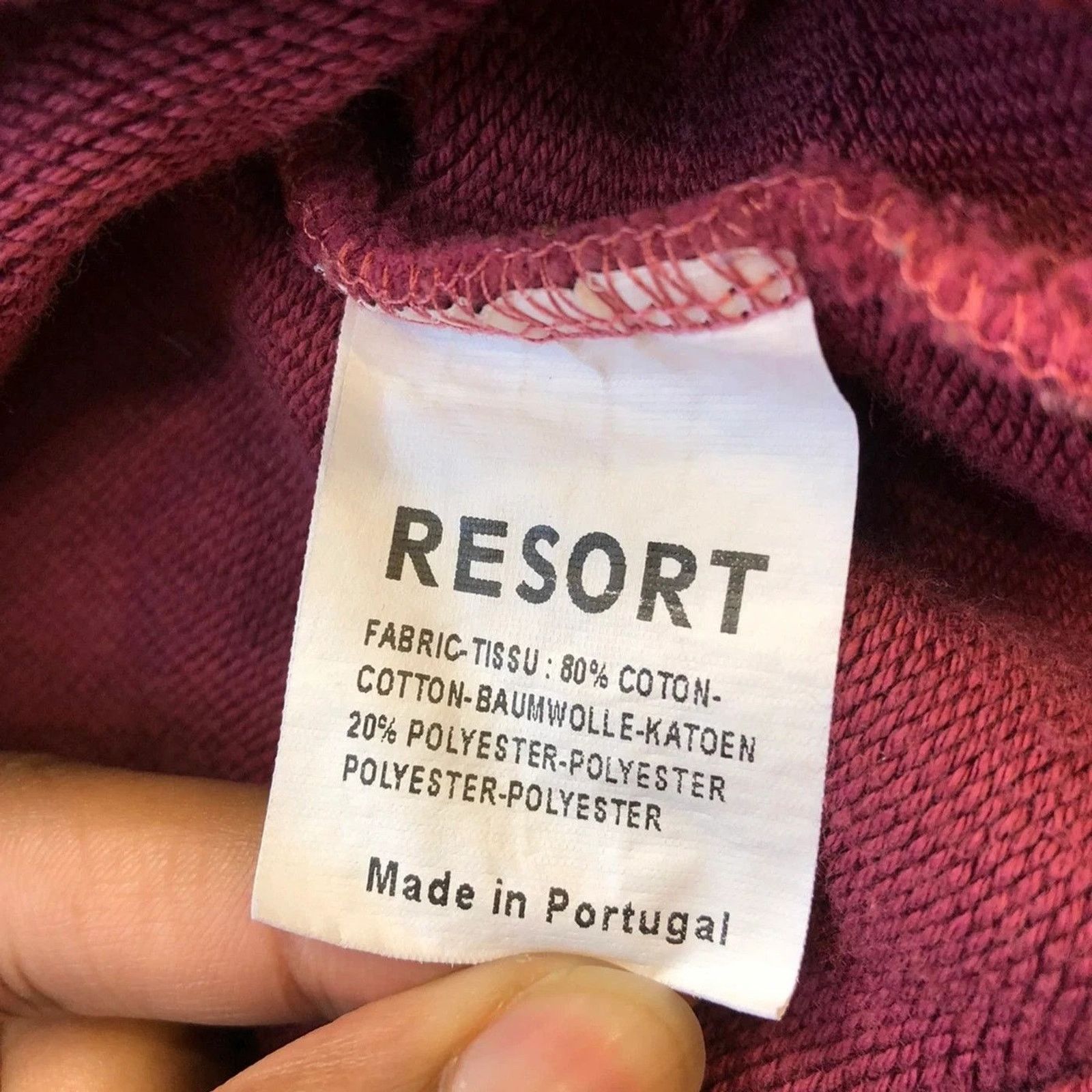 Resort Corps Luca Modesti Resort Corps Sweatshirt Spell Out Streetwear Size US M / EU 48-50 / 2 - 6 Thumbnail