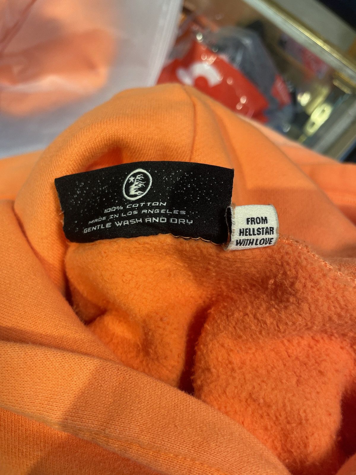 HELLSTAR Hellstar FW23 Hoodie Orange S Size US S / EU 44-46 / 1 - 6 Thumbnail