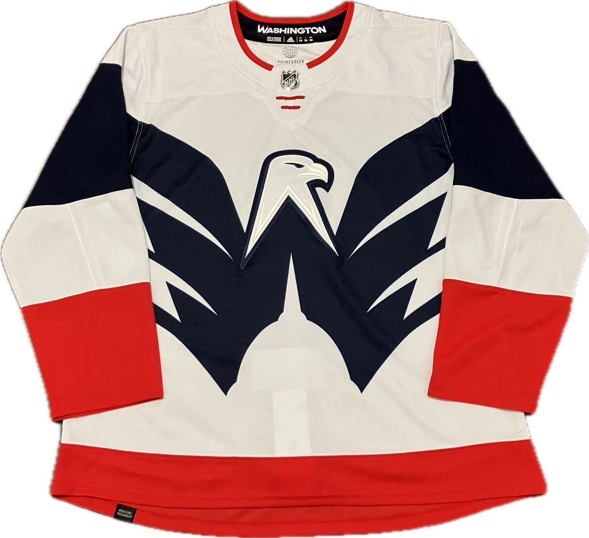 image of Washington Capitals 2023 Ss Adidas Nhl Hockey Jersey Size 54, Men's