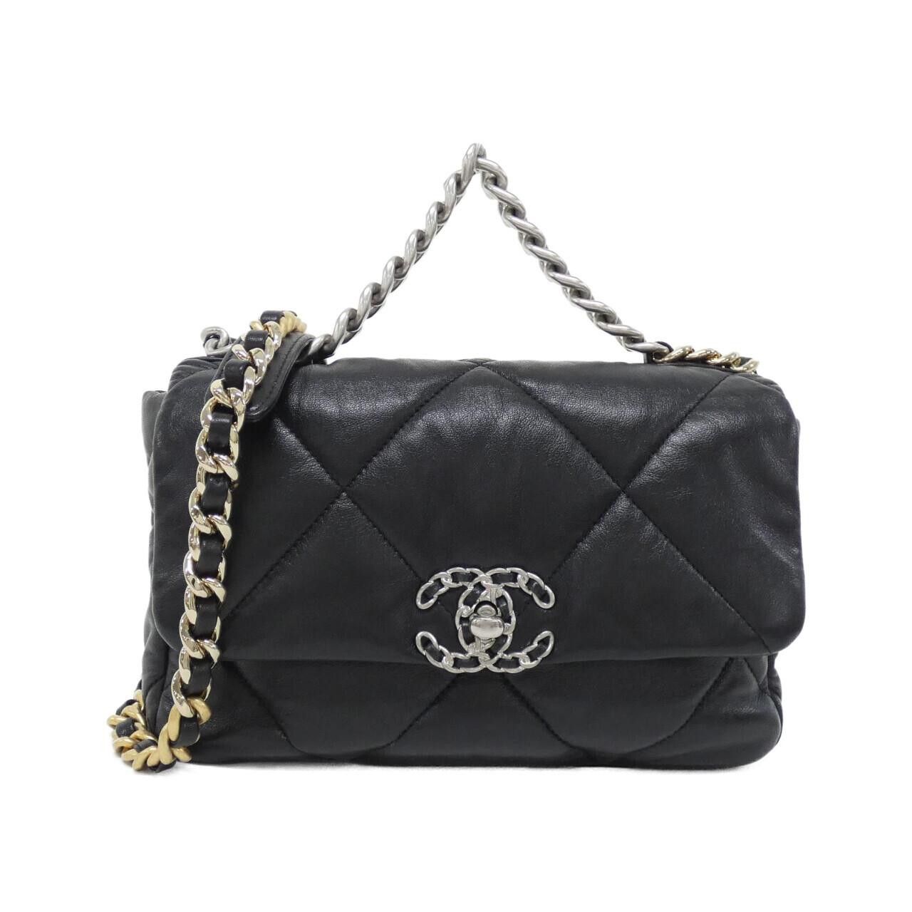Chanel Chanel Chanel 19 Lambskin Shoulder Bag Leather Shoulder Bag AS1160 DUTY FREE for USA Size ONE SIZE - 1 Thumbnail