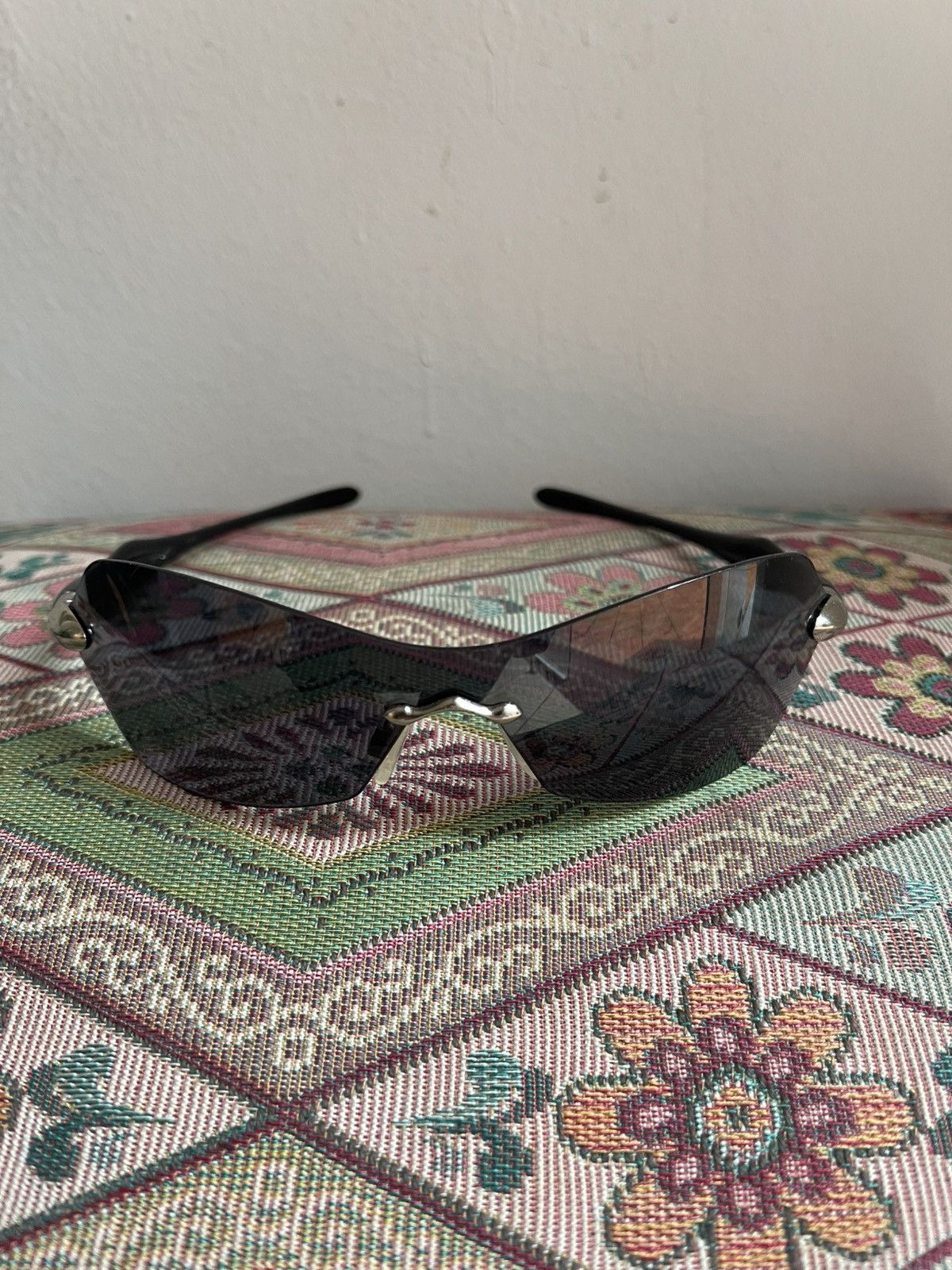 Oakley Vintage Oakley Dartboard Rimless Shield Sunglasses 2000 y2k Size ONE SIZE - 1 Thumbnail