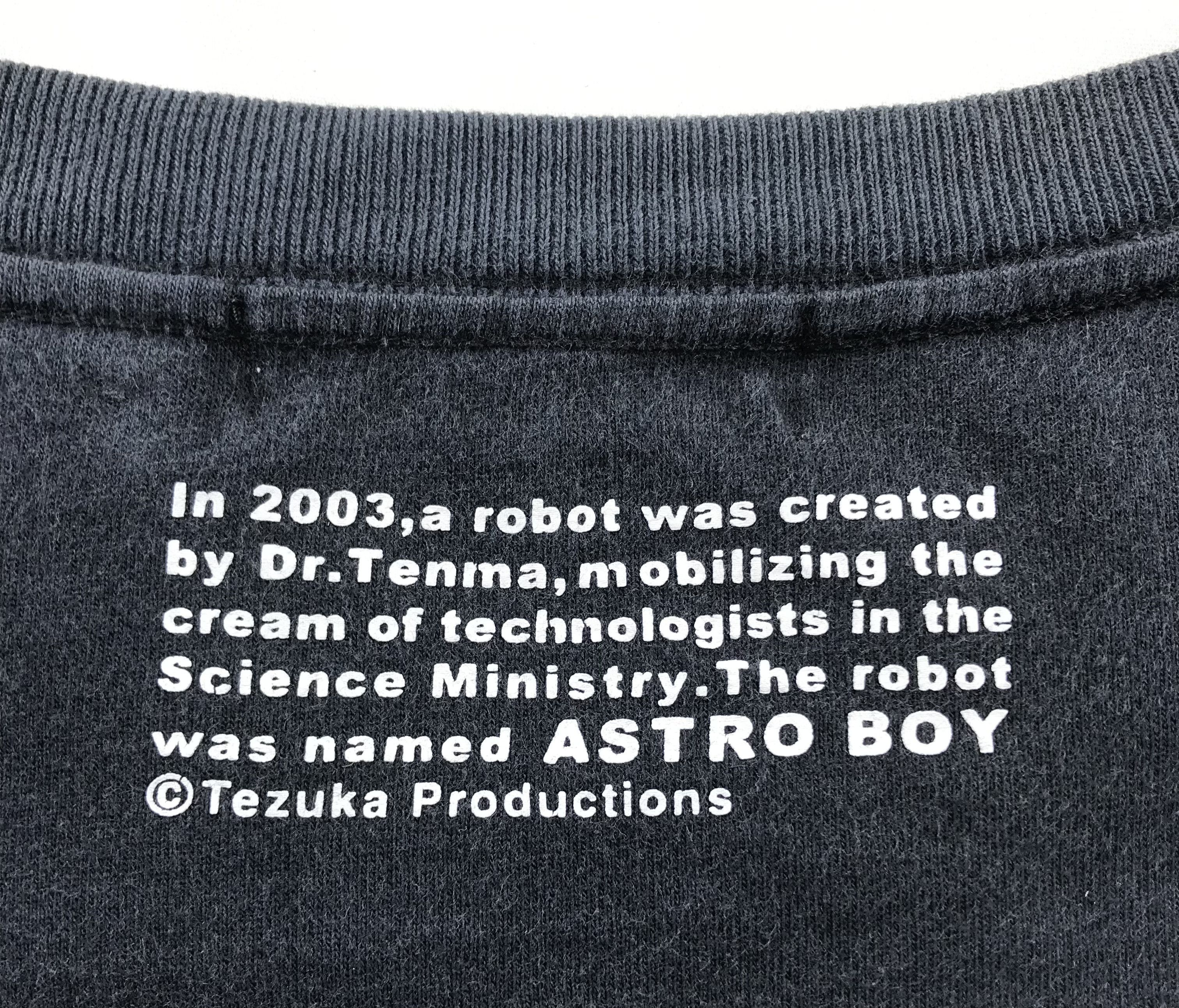 Anime Vintage Astro Boy Long Sleeve T Shirt Size US XL / EU 56 / 4 - 5 Thumbnail