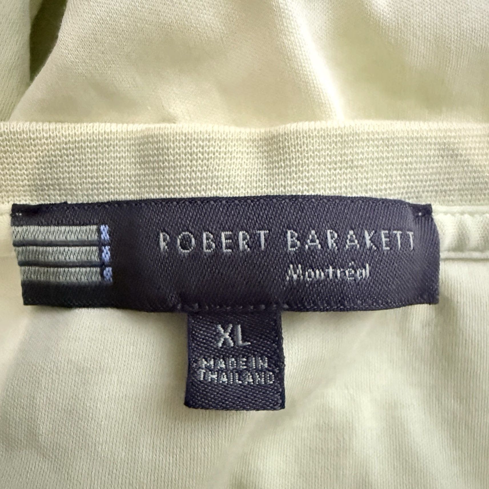 Vintage ROBERT BARAKETT Green Casual T-Shirt Mens XL Regular Fit Size US XL / EU 56 / 4 - 4 Thumbnail