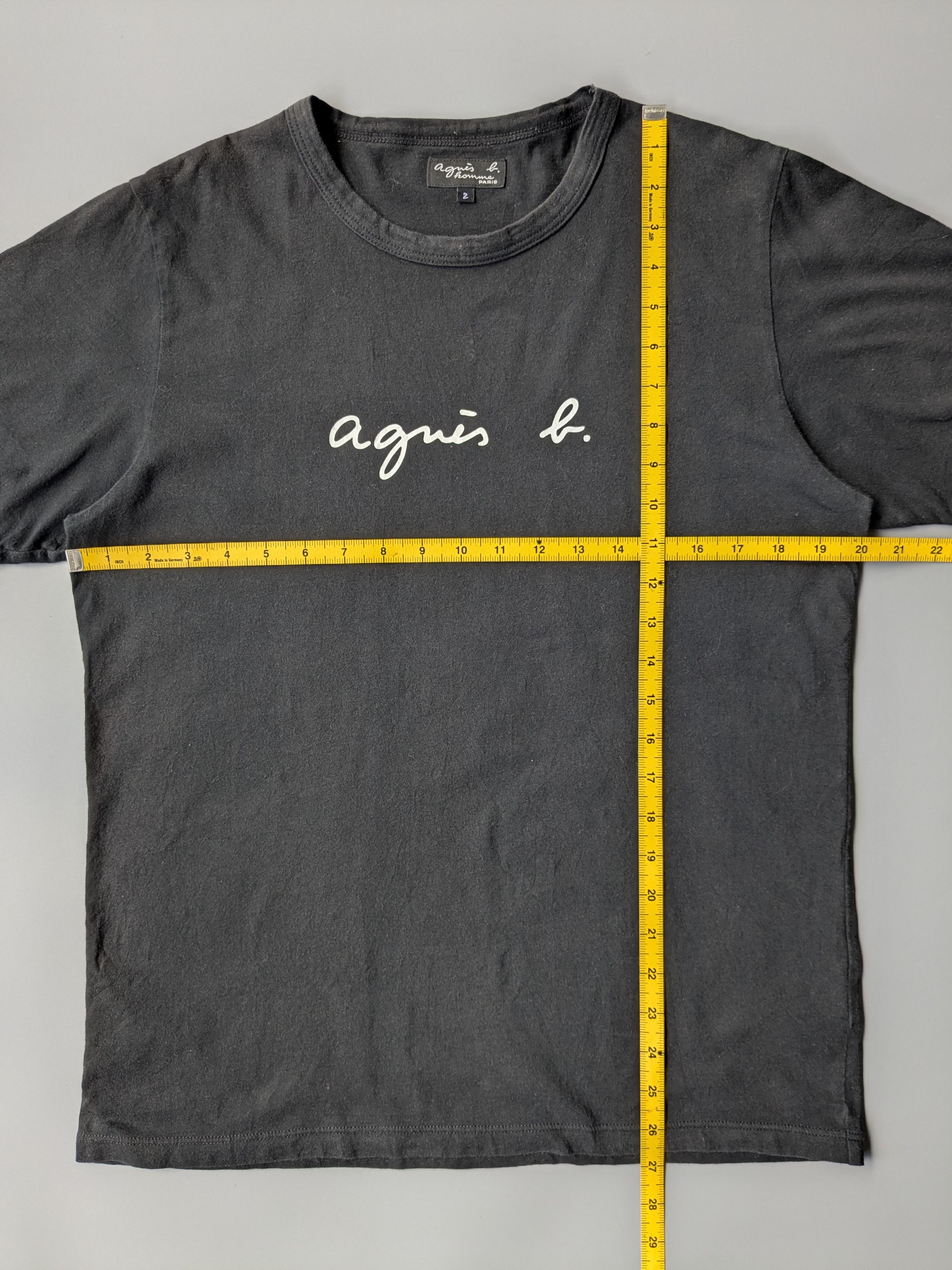 agnes b. Agnes B. Spellout shirt logo Size US M / EU 48-50 / 2 - 3 Thumbnail