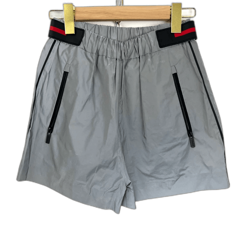 Prada Prada Gray Nylon Velcro Shorts for Men -2505 Size US 38 / EU 54 - 1 Thumbnail