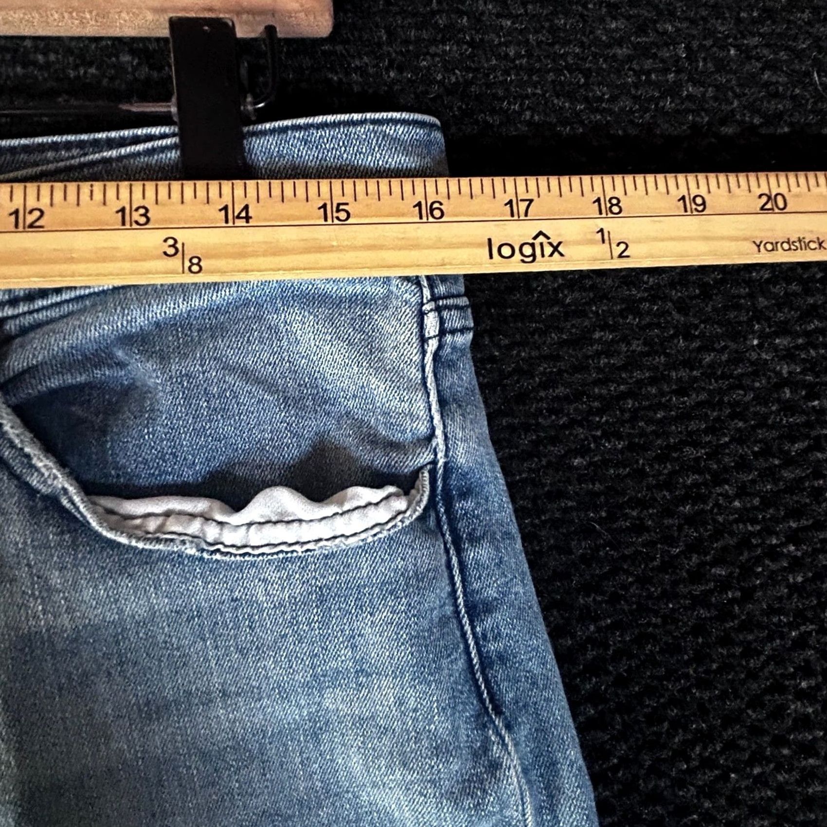Vintage Joe's Jeans The OG Cara Women's Light Wash Straight Leg High Rise Jeans 32x28 Size 24" / US 00 / IT 34 - 8 Thumbnail