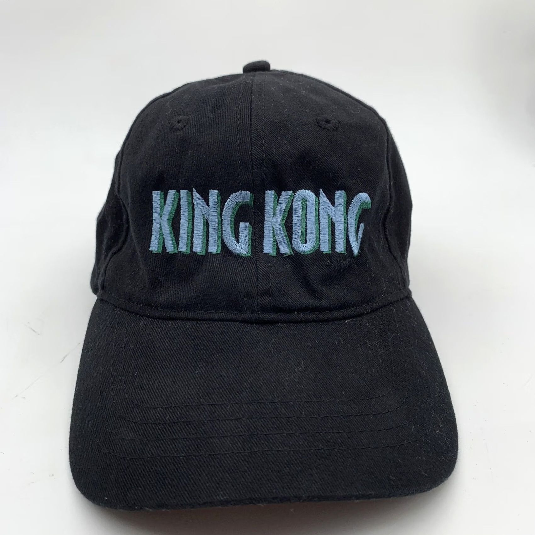 Vintage VINTAGE King Kong Hat Cap Strap Back Mens Black Movie R.P. & Associates One Size Size ONE SIZE - 3 Thumbnail