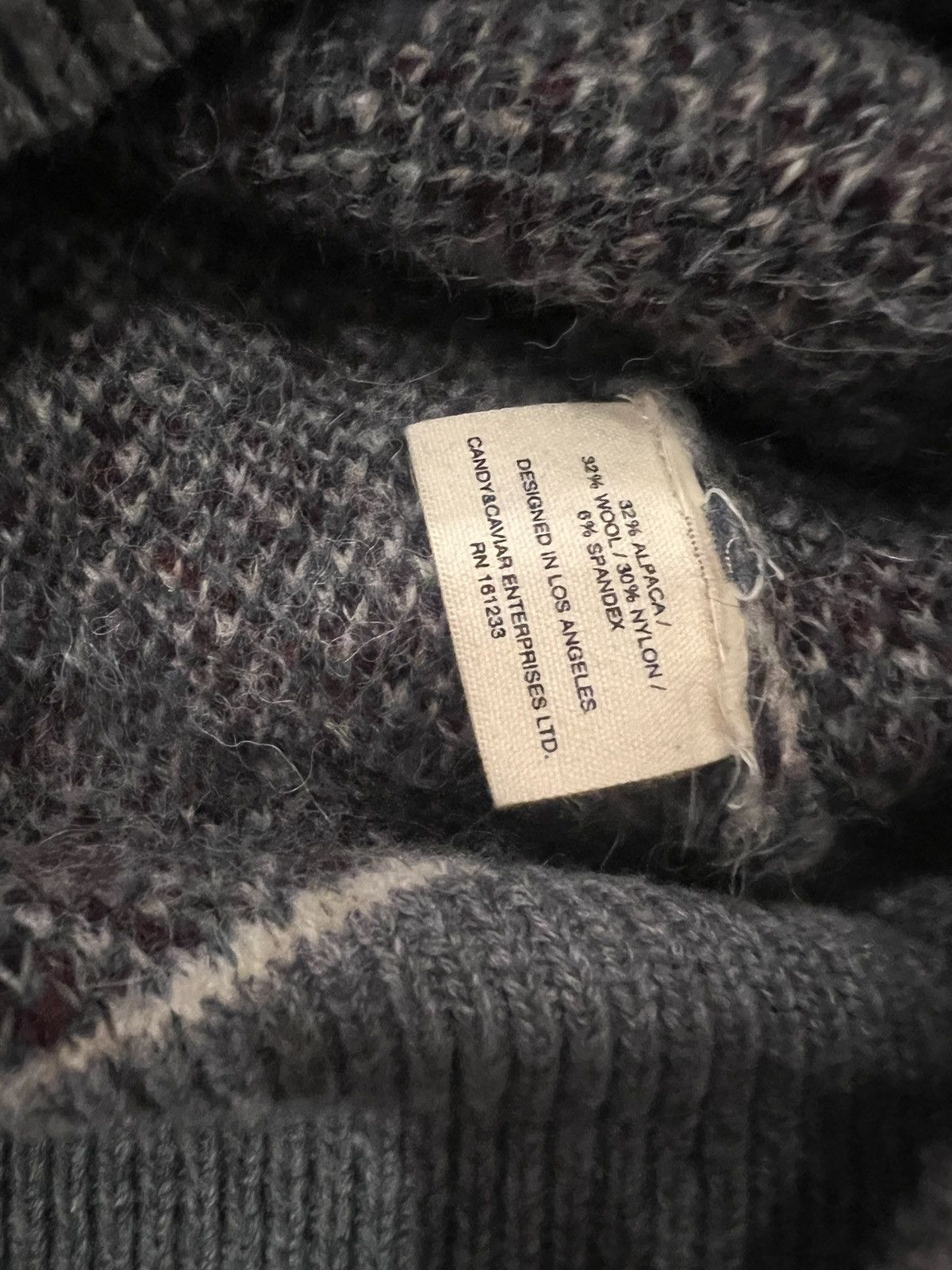 Fred Segal × Vintage Fred Segal Alpaca Cardigan Size US L / EU 52-54 / 3 - 4 Thumbnail