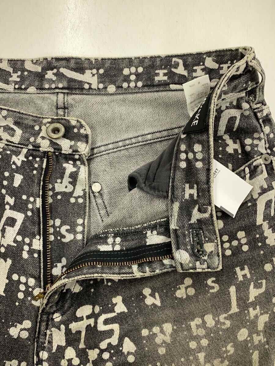 Comme des Garcons × Junya Watanabe Allover Typography Denim Jeans Size US 32 / EU 48 - 3 Thumbnail
