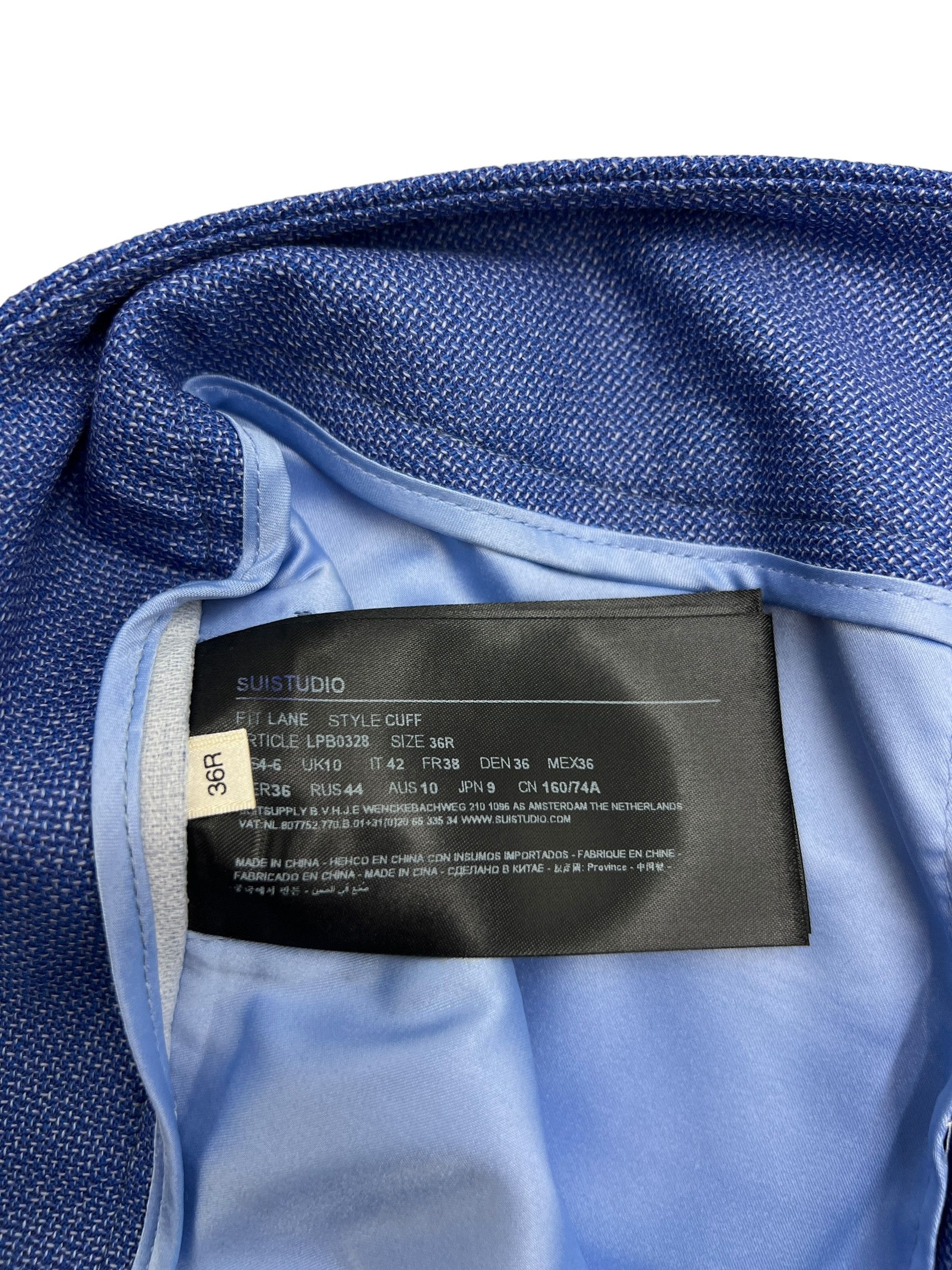 Other SUITSUPPLY Lane Cuff Wool Size EU:36R; UK:10; US:4-6 Size 28" / US 6 / IT 42 - 8 Thumbnail