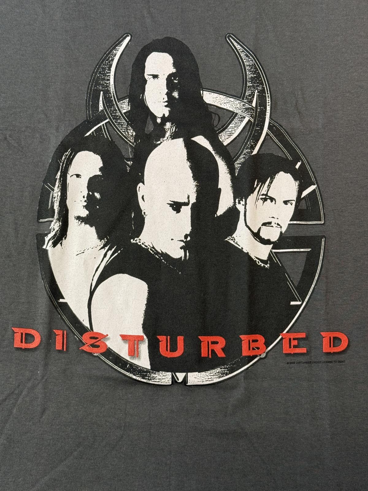 Designer Disturbed Band T-shirt 2007 Album Believe Song List- M Size US M / EU 48-50 / 2 - 3 Thumbnail