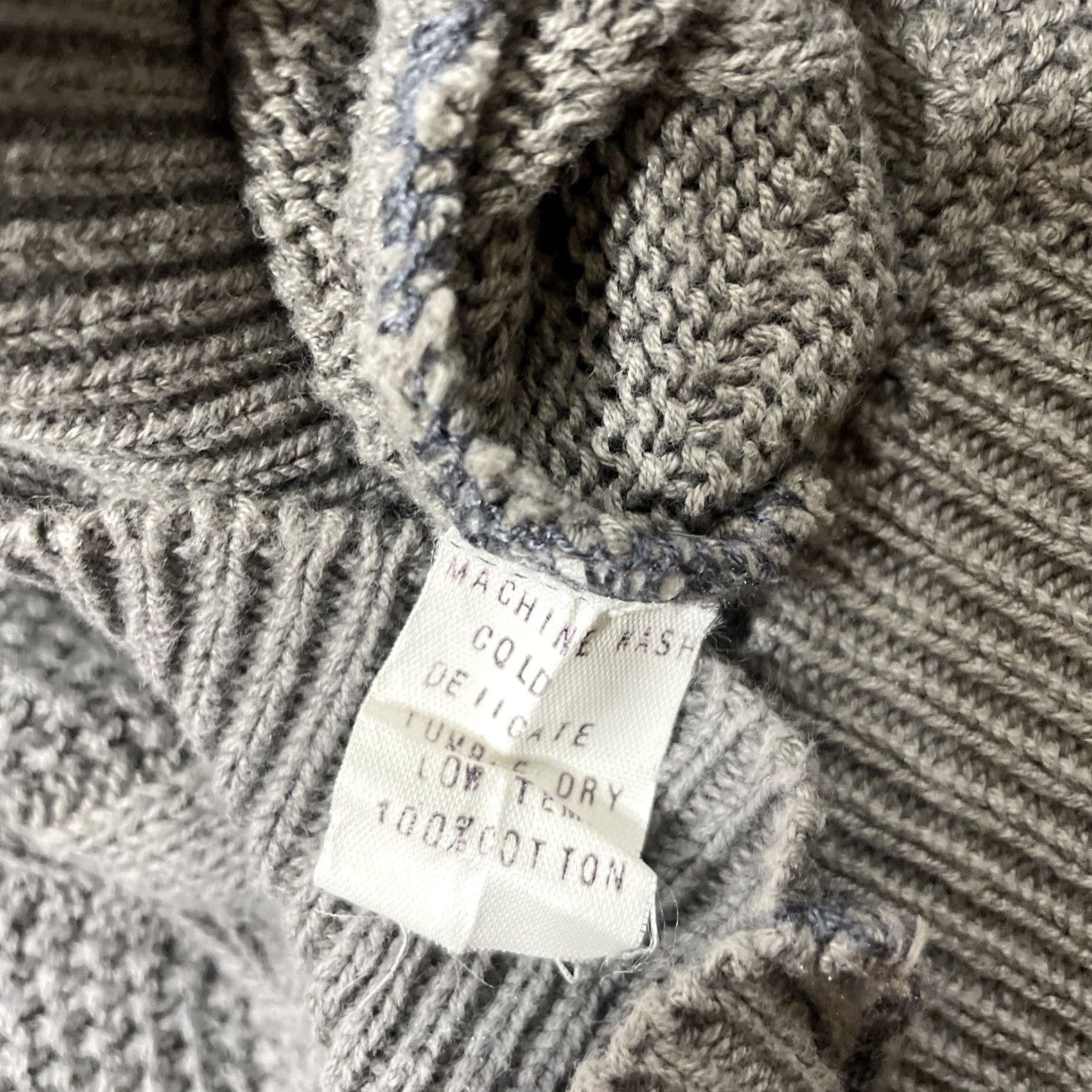 Vintage VINTAGE Tony Lambert Collections Sweater Men L Crew Neck Green 100% Cotton Knit Pullover Casual Winter Fall Spring Modern Classic Money Size US L / EU 52-54 / 3 - 6 Thumbnail