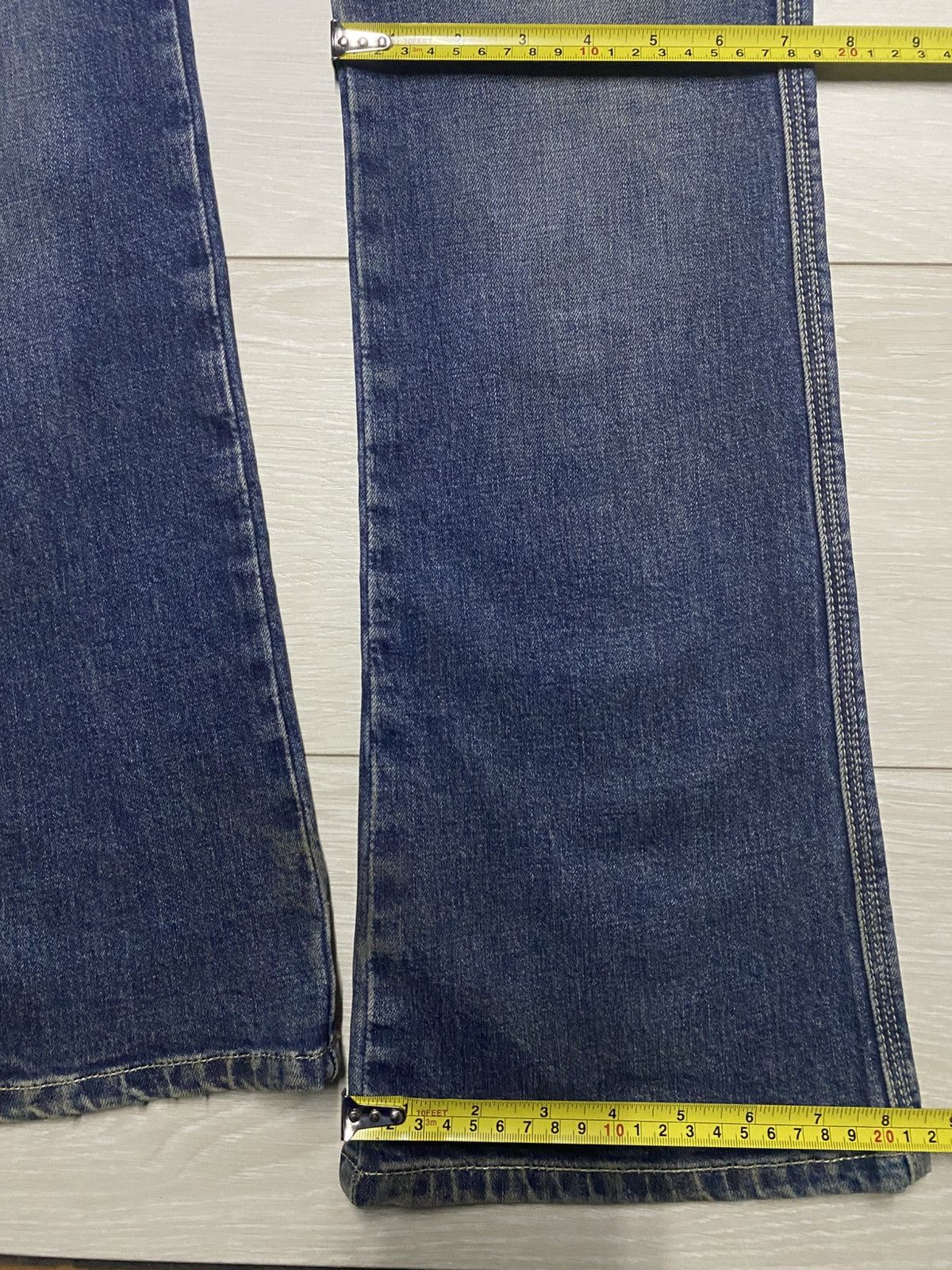 If Six Was Nine BGO Studded Flare Bootcut Denim Jeans Size US 29 - 17 Thumbnail