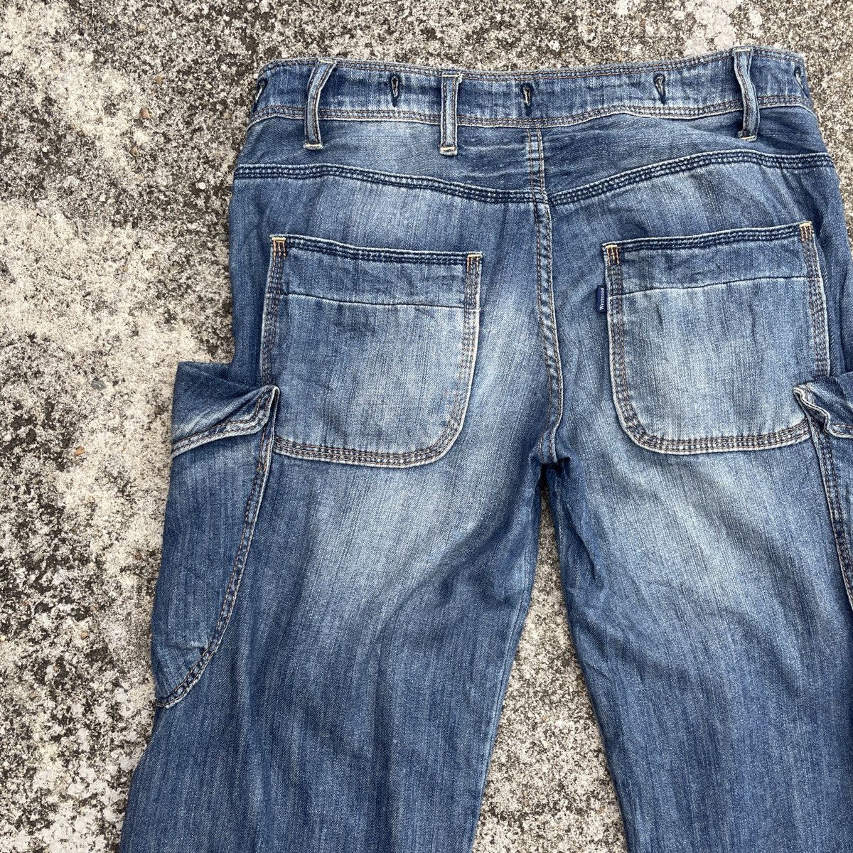 Other Vintage Westwood Outfitter Monkey Denim Jeans Size 31" - 9 Thumbnail