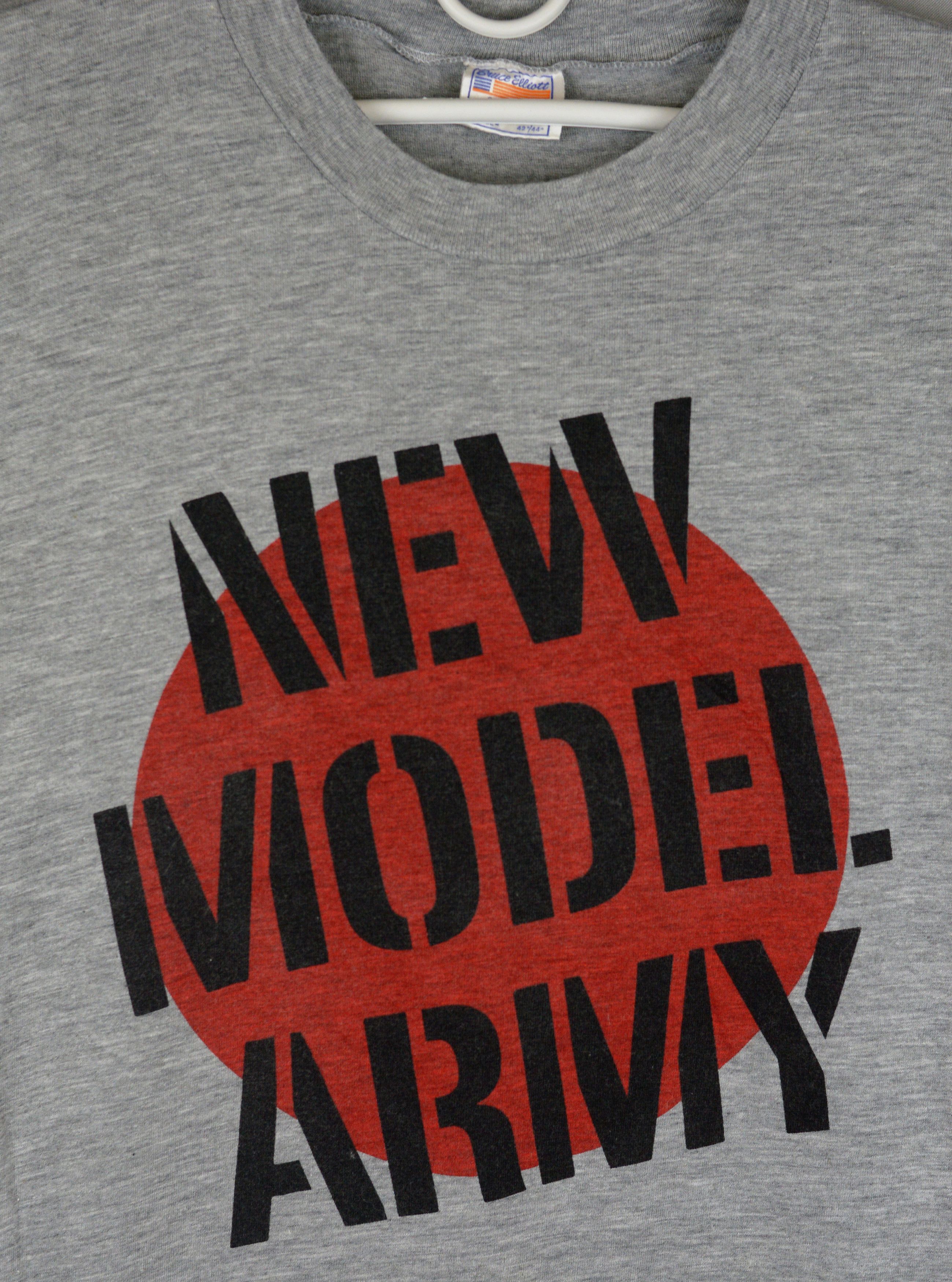 Band Tees × Vintage Vintage New Model Army sleeveless 90s t shirt Size US L / EU 52-54 / 3 - 3 Thumbnail