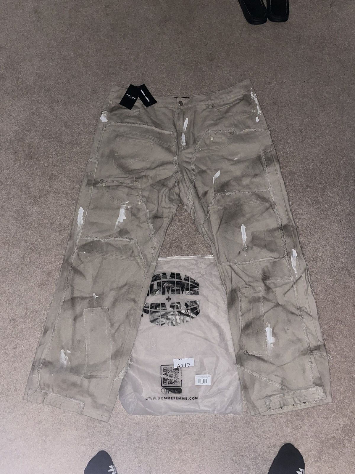 Size 44 Homme Femme “Painter” Jeans