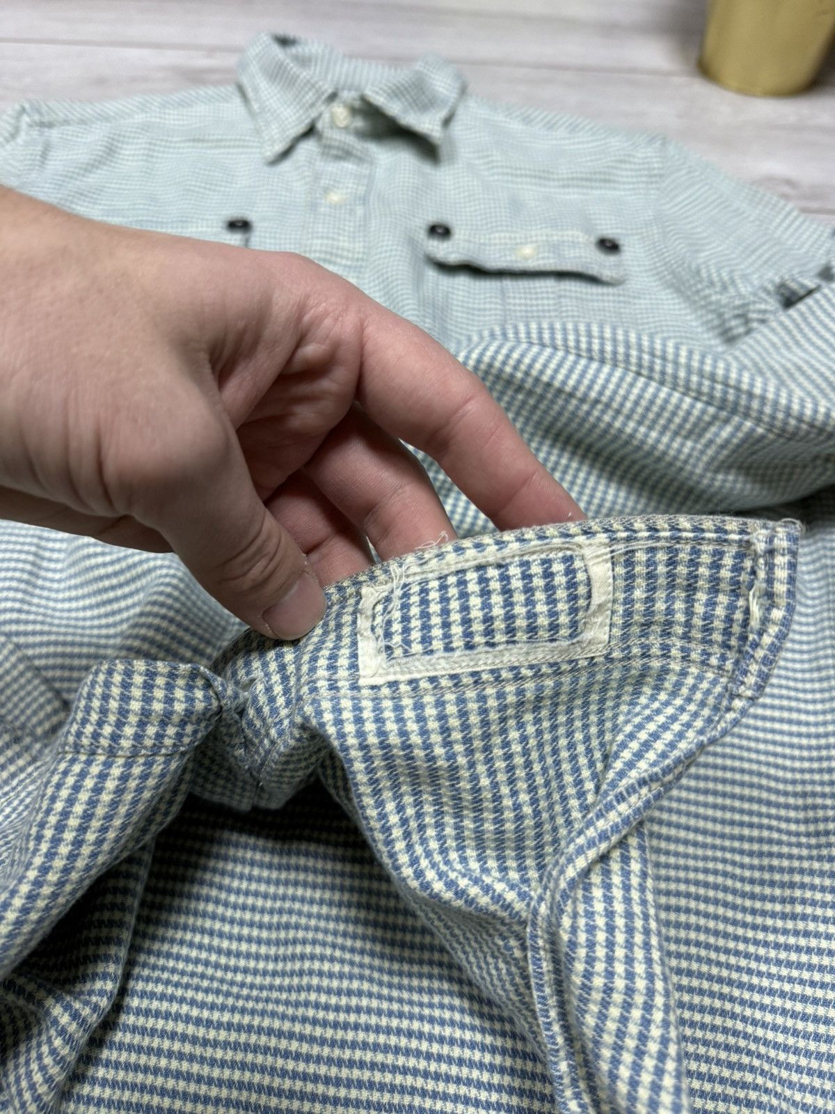 RRL Ralph Lauren RRL Ralph Lauren rancho flannel plaid shirt buttons vintage Size US S / EU 44-46 / 1 - 6 Thumbnail