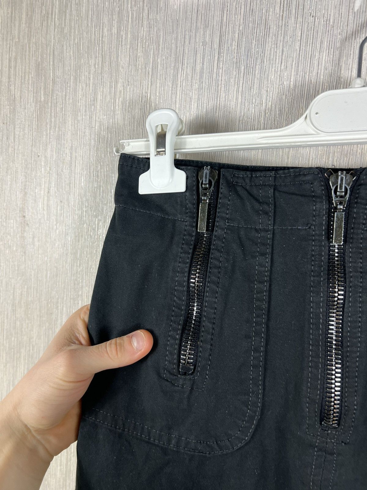 plein sud Plein sud jeanius 3 front zippers mini skirt y2k avant garde Size 26" / US 2 / IT 38 - 10 Thumbnail