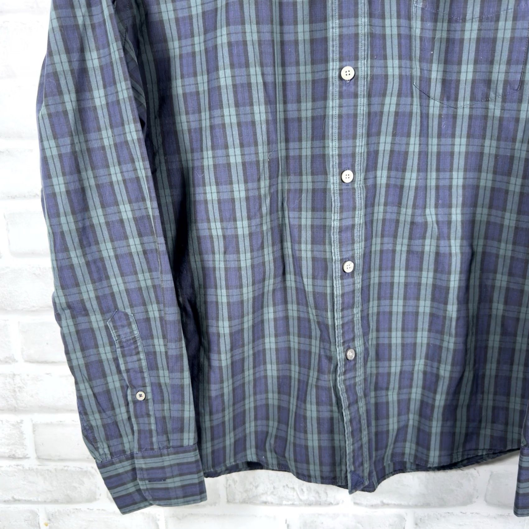 UNTUCKit UNTUCKit Plaid Button-Down Shirt Mens Size L Long Sleeve Multicolor Size US L / EU 52-54 / 3 - 3 Thumbnail