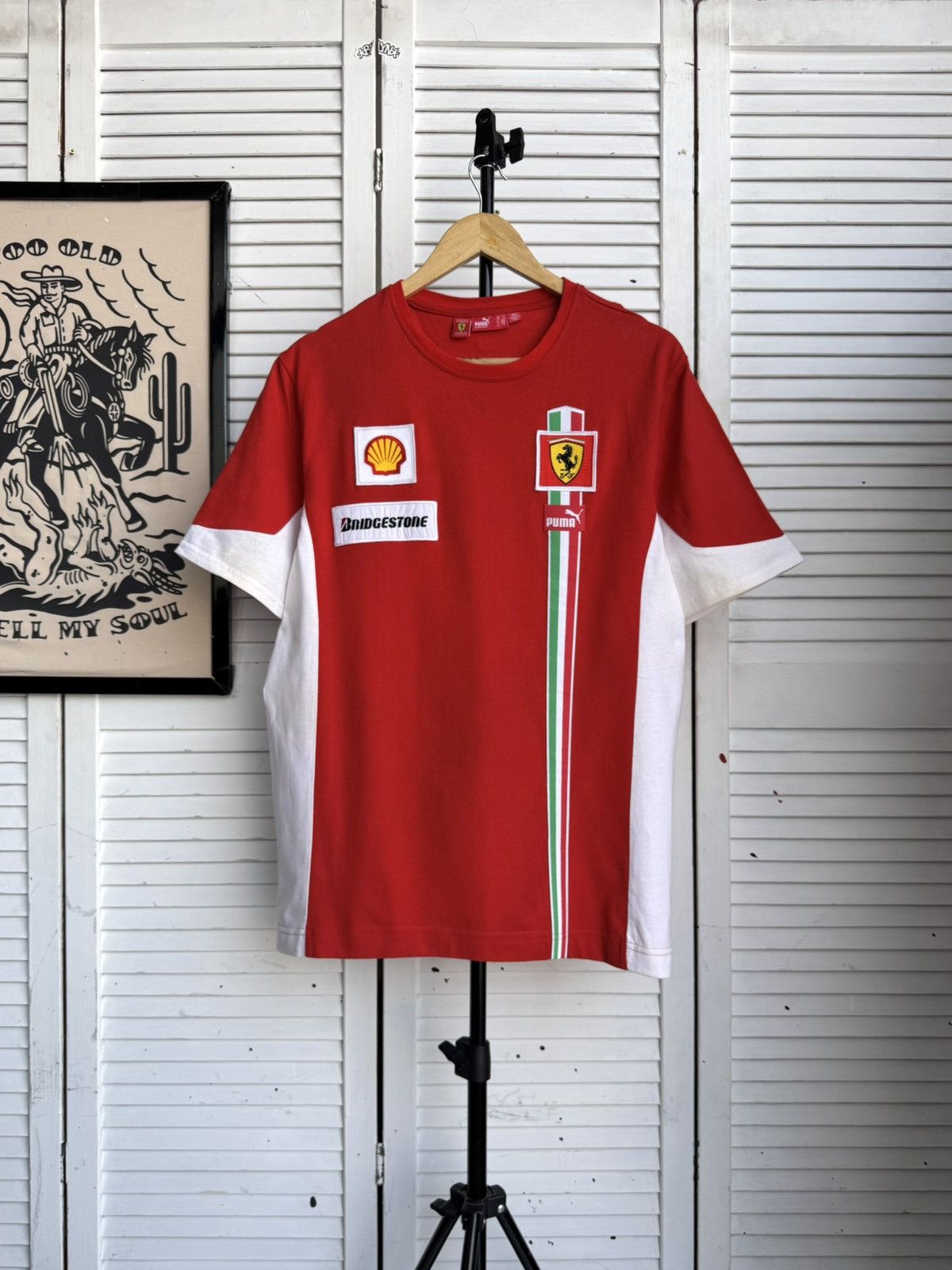 Ferrari × Puma Puma Ferrari Scuderia F1 Team 00s Sponsor T Shirt Red Size US M / EU 48-50 / 2 - 1 Thumbnail
